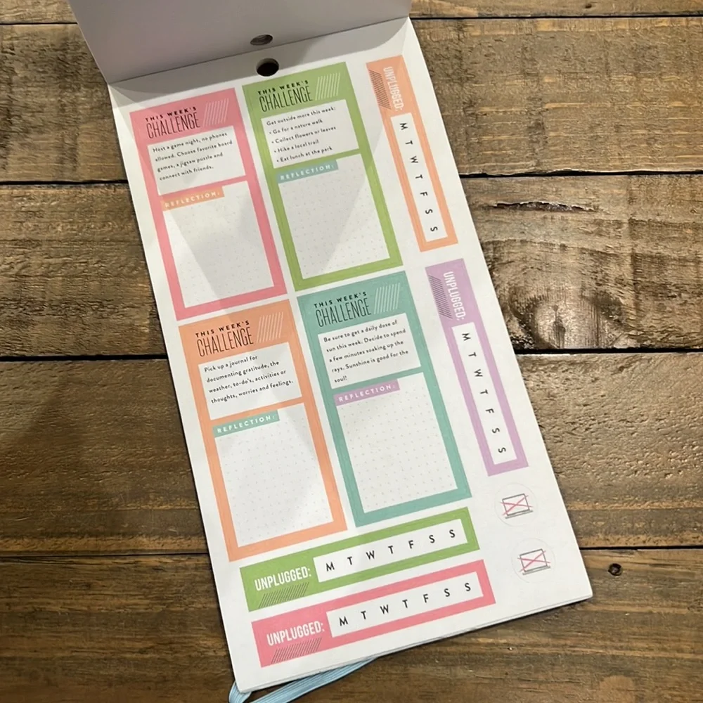 The Happy Planner Digital Detox sticker sheets